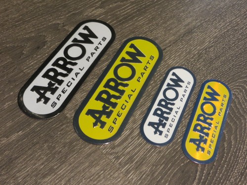 Arrow exhaust sticker heat - arrow,
