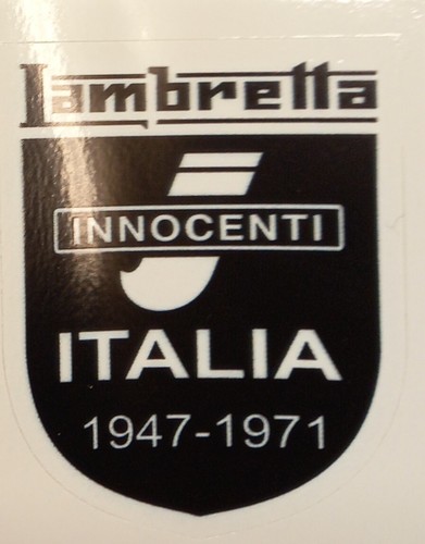 Lambretta innocenti shield - lambretta,