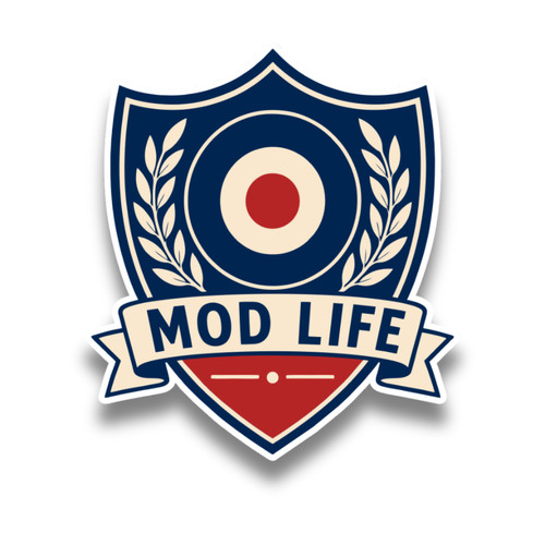 Retro scooter mod life target - retro,