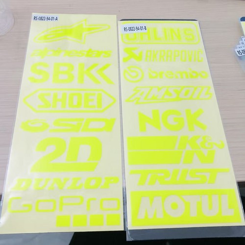 Fluorescent yellow - fluorescent,