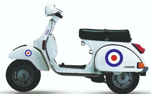 Side panel stickers for - stickers, vespa